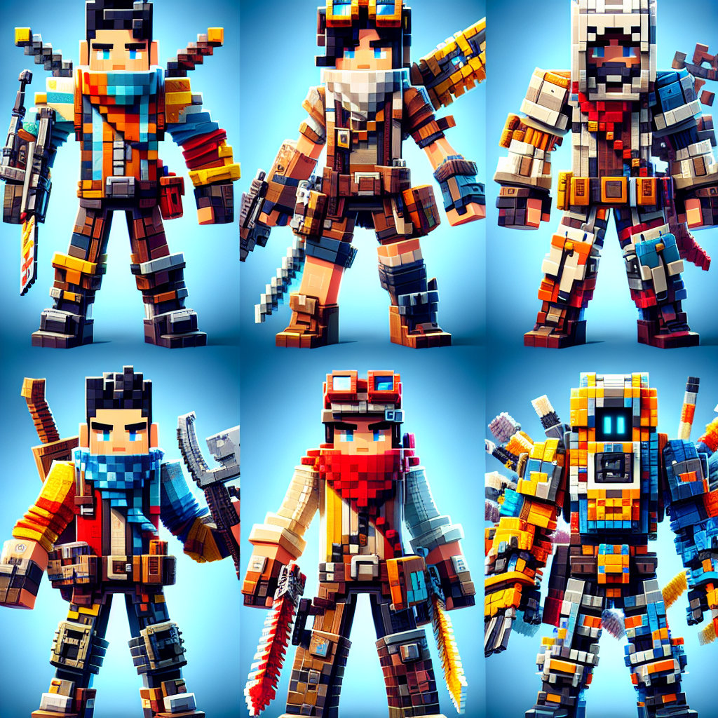 Exploring the Iconic Skins of Minecraft FF Season One