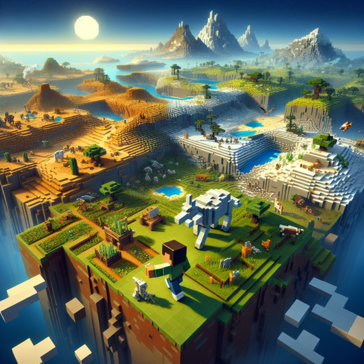 Exploring the Expansive World of Online Minecraft Adventures
