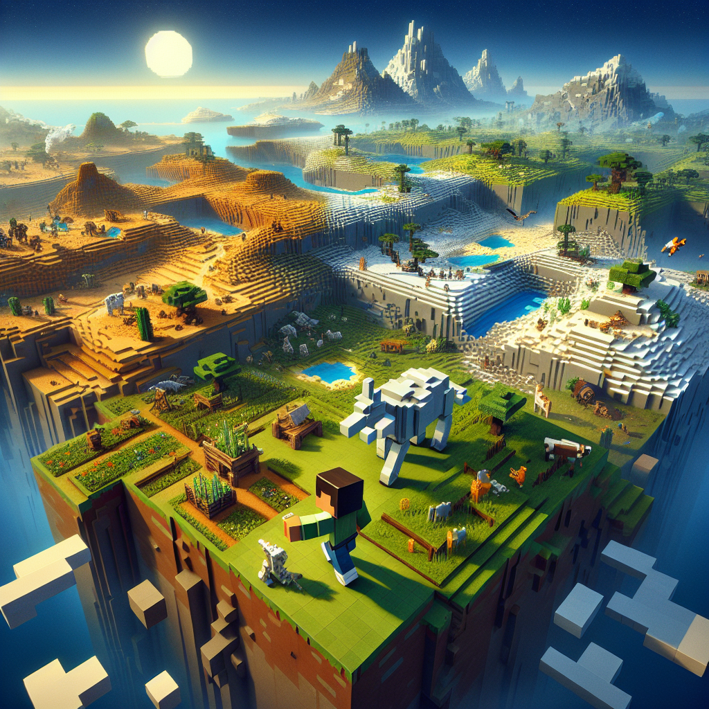 Exploring the Expansive World of Online Minecraft Adventures