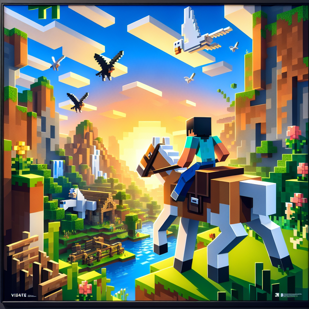 Mastering the Saddle in Minecraft: A Guide to Taming and Riding Mobs